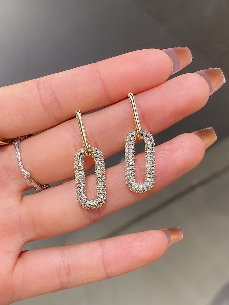 Unisex Jewelry Fashion trendy all match earrings
