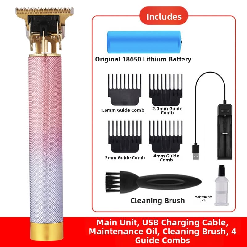 Dual Purpose Electric Shaver And Hair Clipper Combo Precision Engineered Small Power Shaver For Bald Heads