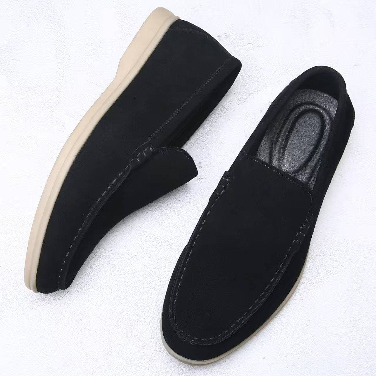 Chaussures pour hommes, mocassins décontractés, légers, à enfiler au quotidien, style décontracté.