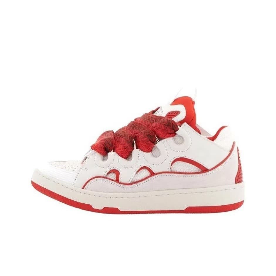 Baskets CURB à empiècements en cuir - Chaussures décontractées unisexes rétro (Nouveauté transfrontalière)