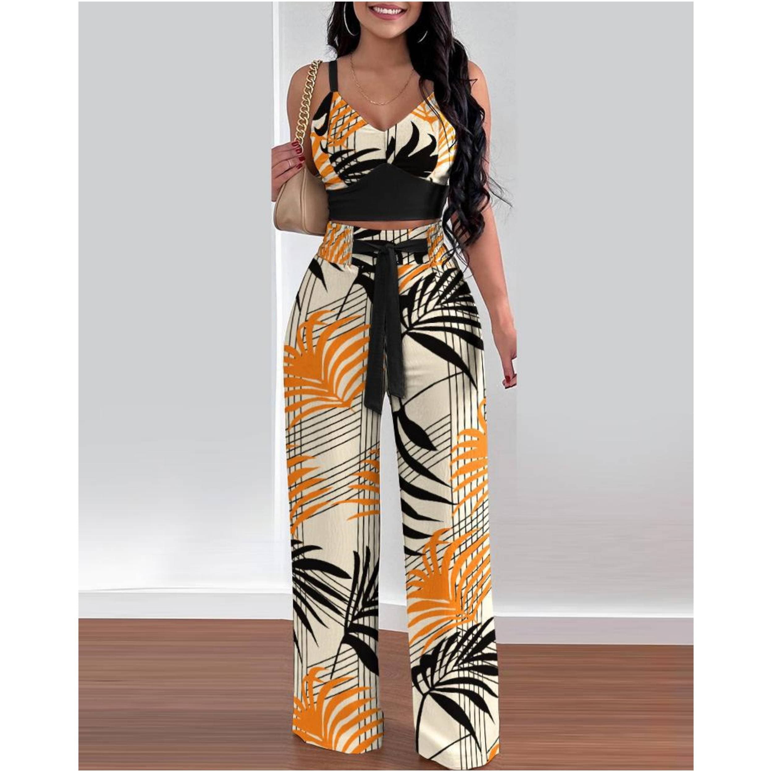 Fashion Suspender Two-piece Suit For Women