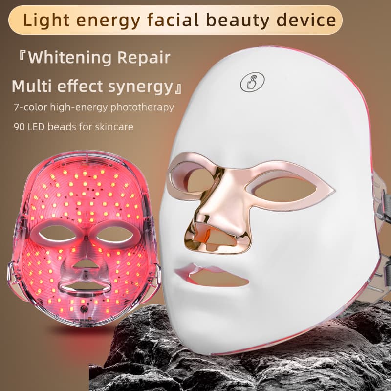 LED Photon Therapy Mask – 7-Color Facial Rejuvenation Device (Wireless & FDA-Cleared)