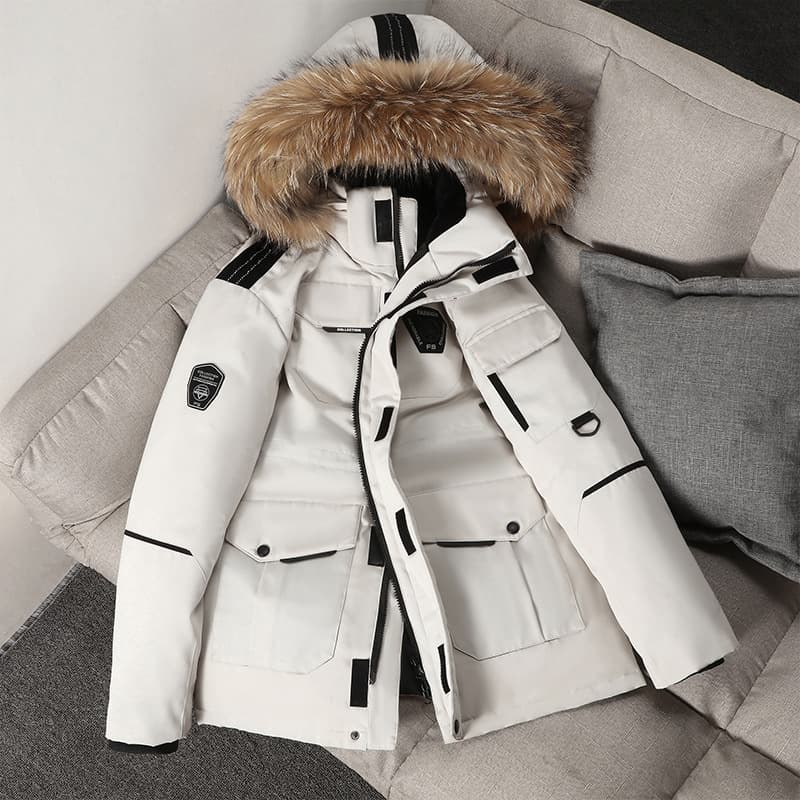 2024 New Down Suit Winter Outdoor And Women's Mid Length Running Men's Same Korean Version Couple Coat Trend