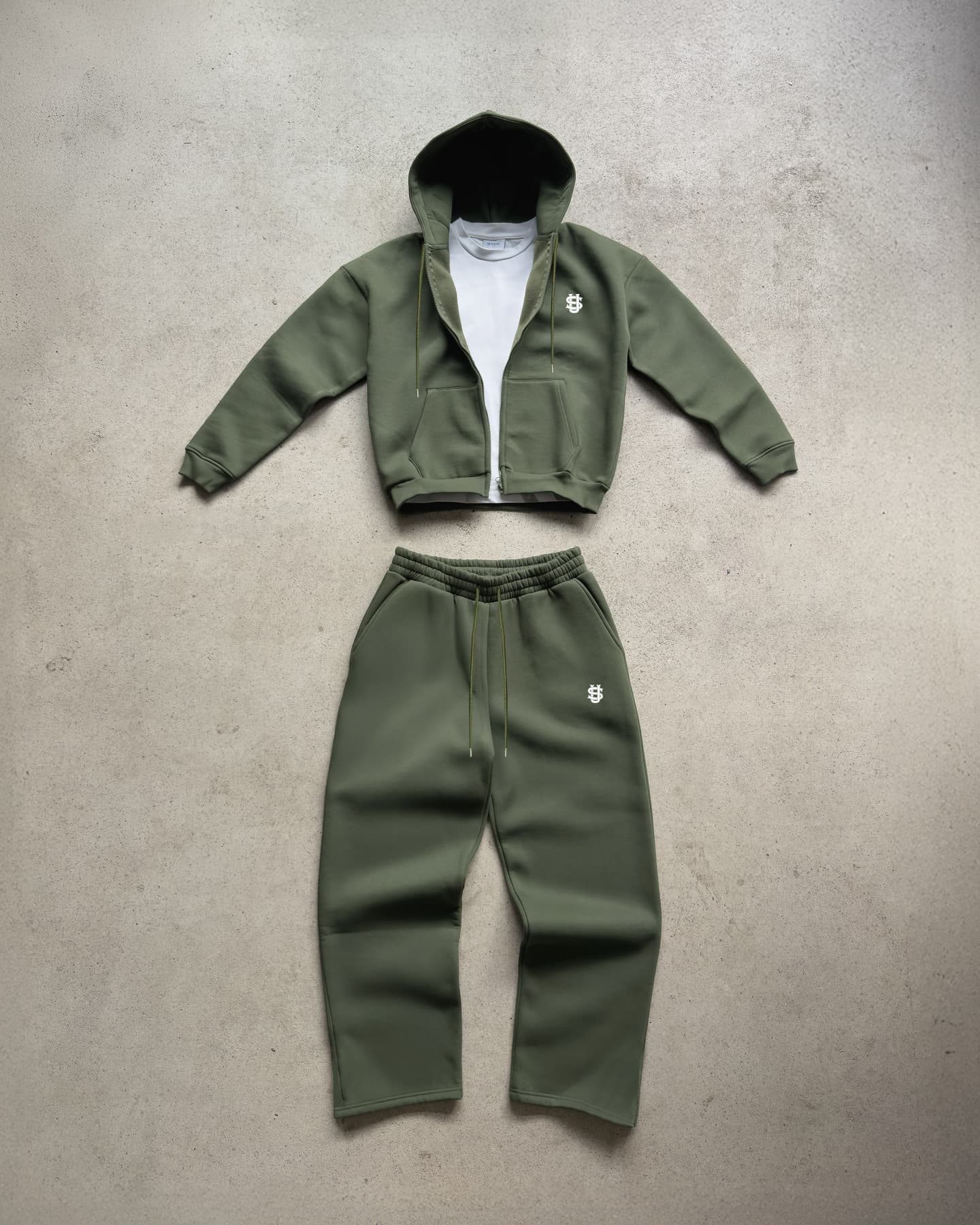 New American Retro Washed Long Sleeved Hooded Shirt Loose Casual Trousers Fashionable Japanese Sweater Suit
