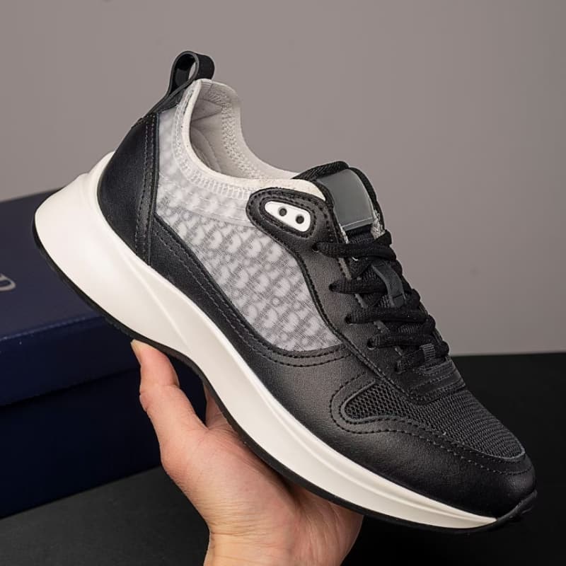 Nouvelles chaussures de sport décontractées à lacets et bout rond B25 Diagonal Fashion polyvalentes