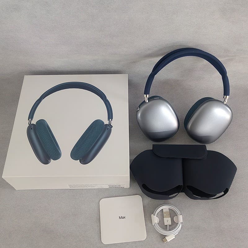 Casque Bluetooth supra-auriculaire Huaqiangbei neuf à réduction de bruit active, avec oreillettes magnétiques.