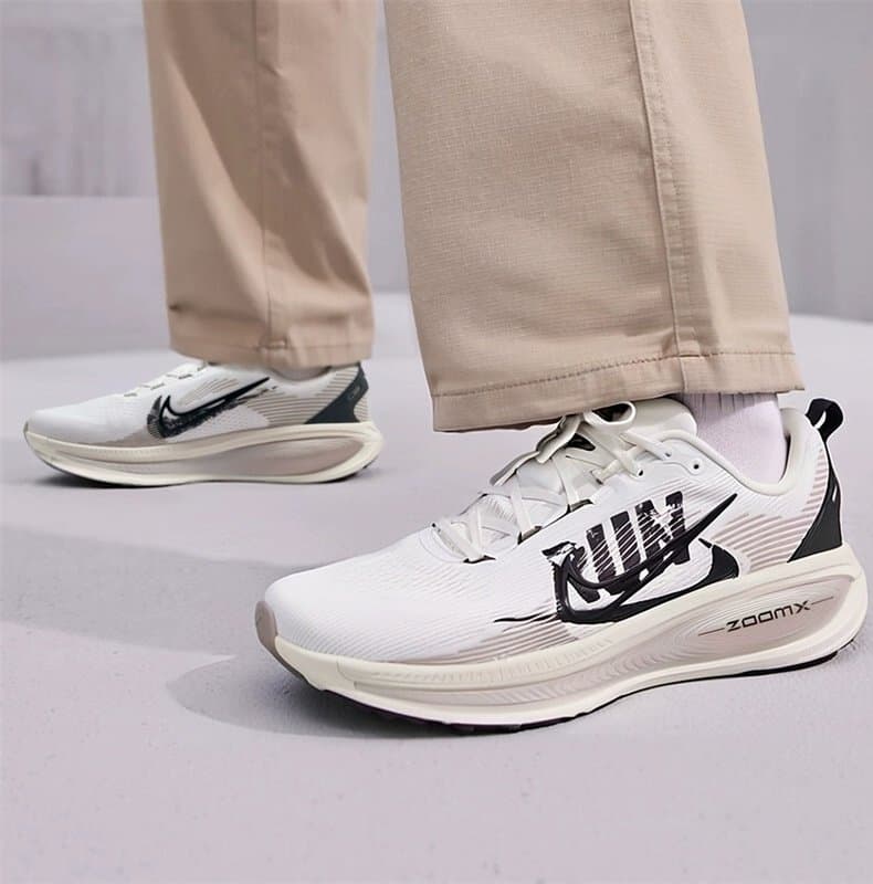 Nike Air Zoom Vomero 18 'Run Pack Summit White' Sneakers, Model IB5726-100, Color: White / Photon Dust / Summit White / White