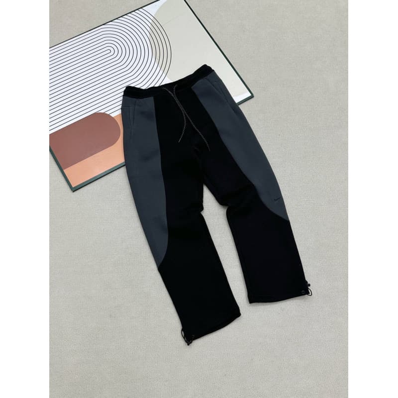 Ensemble veste de sport et pantalon droit en maille patchwork TCH quatre couleurs, style créateur 26