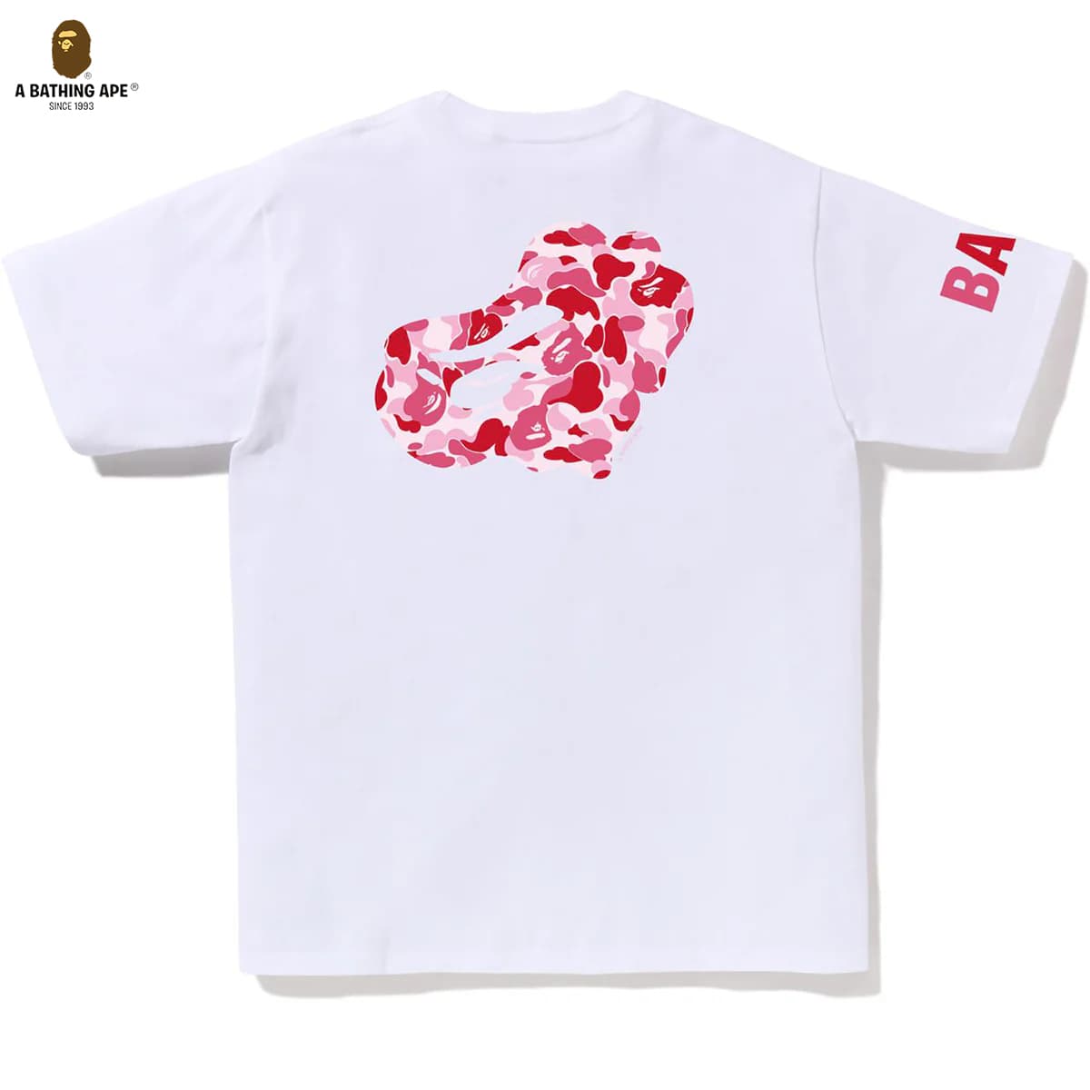 A BATHING APE 2026 New BAPE ABC Camouflage Men's Pure Cotton Short Sleeved T-shirt Top