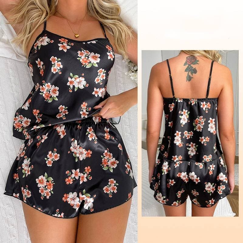 Women’S Clothing Pajamas Sexy Home Clothes Two Piece Set