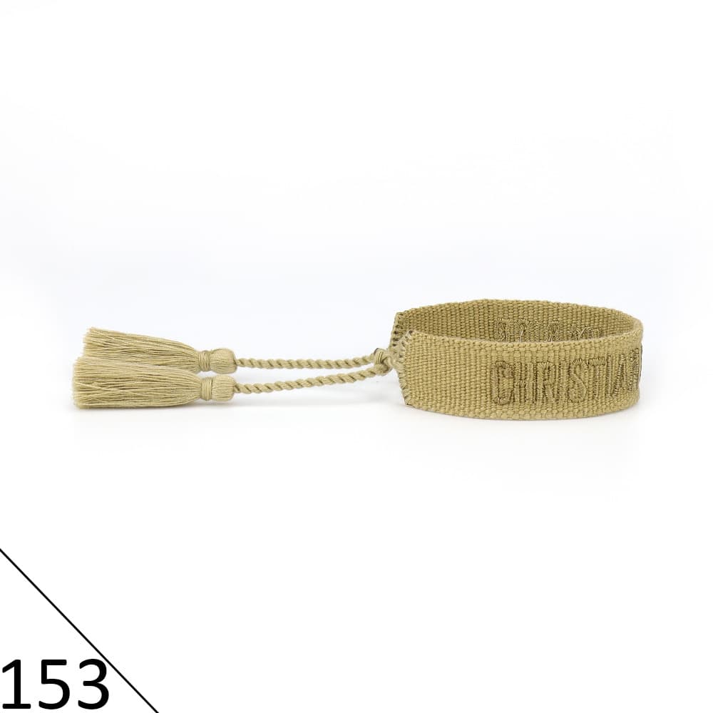 Bracelet unisexe tendance avec lettres tressées