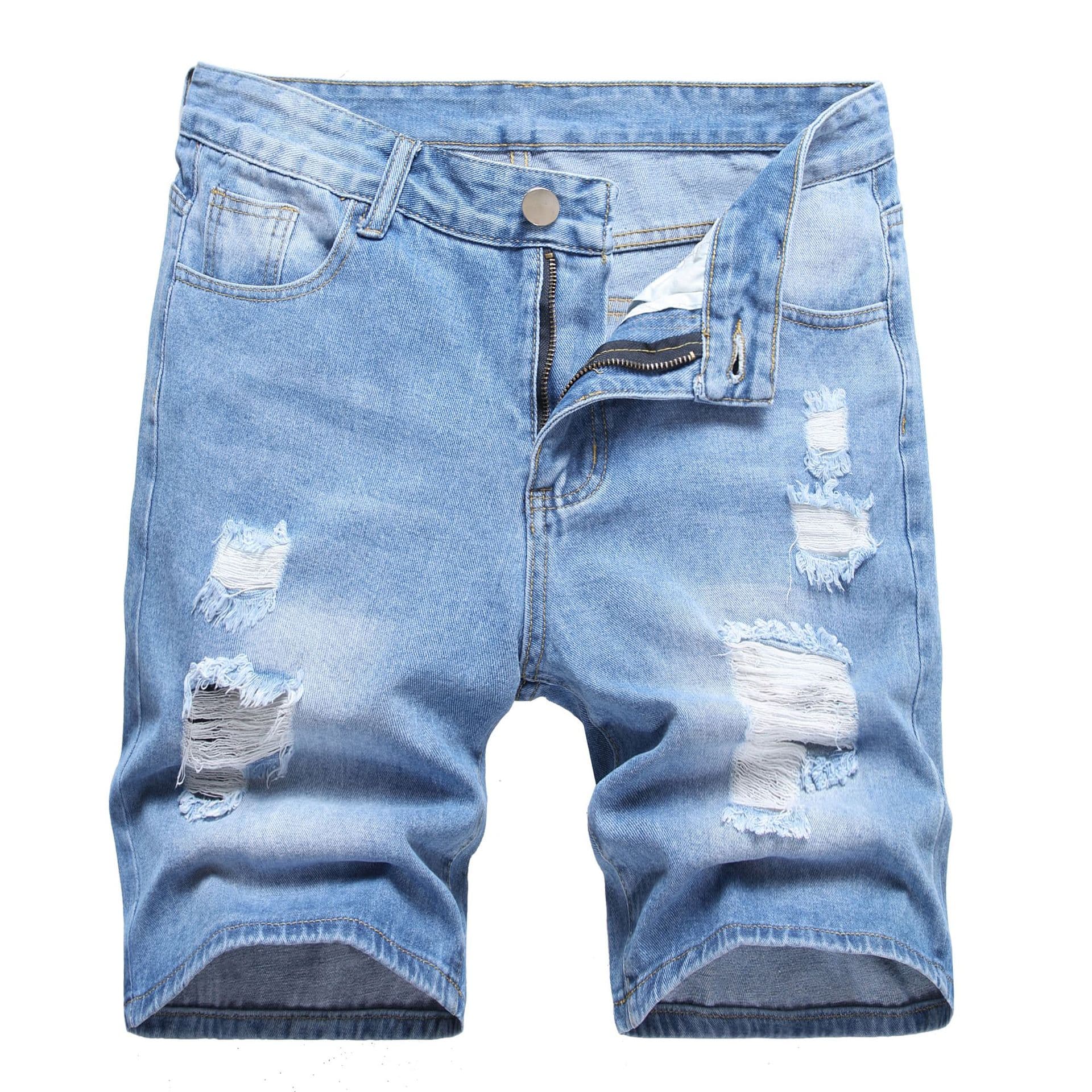 Men's Clothing Spring And Summer Jeans Casual Youth Shorts