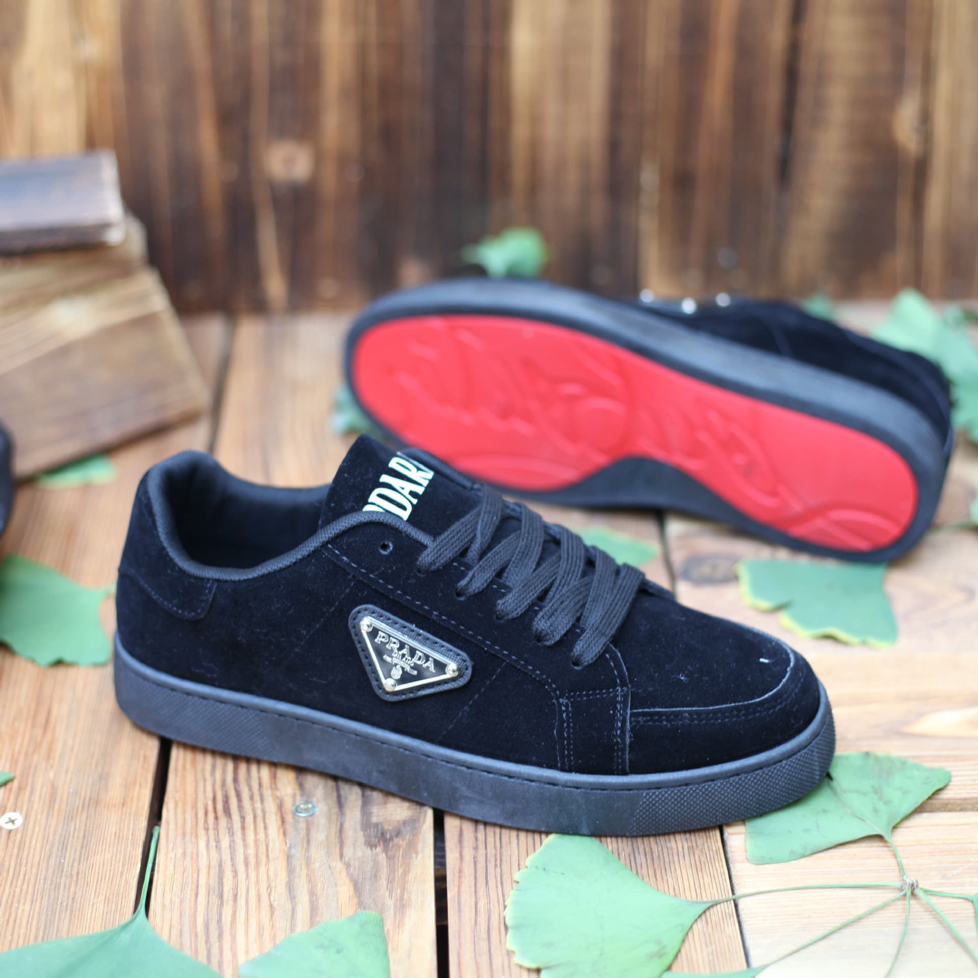 Baskets plates à semelle rouge pour homme, chaussures décontractées et tendance, printemps et automne 2024