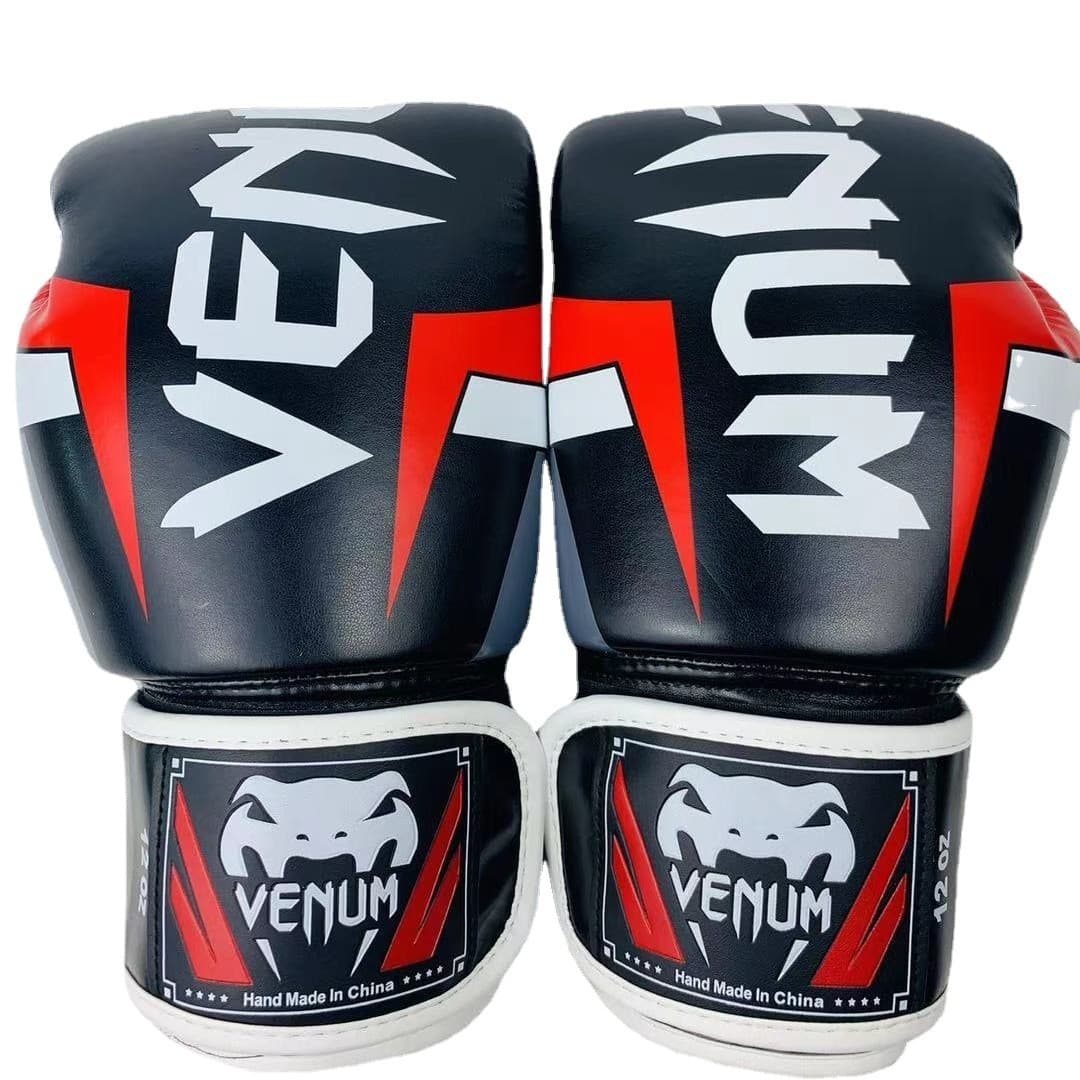 Kick Boxing PU Leather Muay Thai Gloves Men Women Kids Fighting Kickboxing MMA Sanda Karate Punching Training Glove