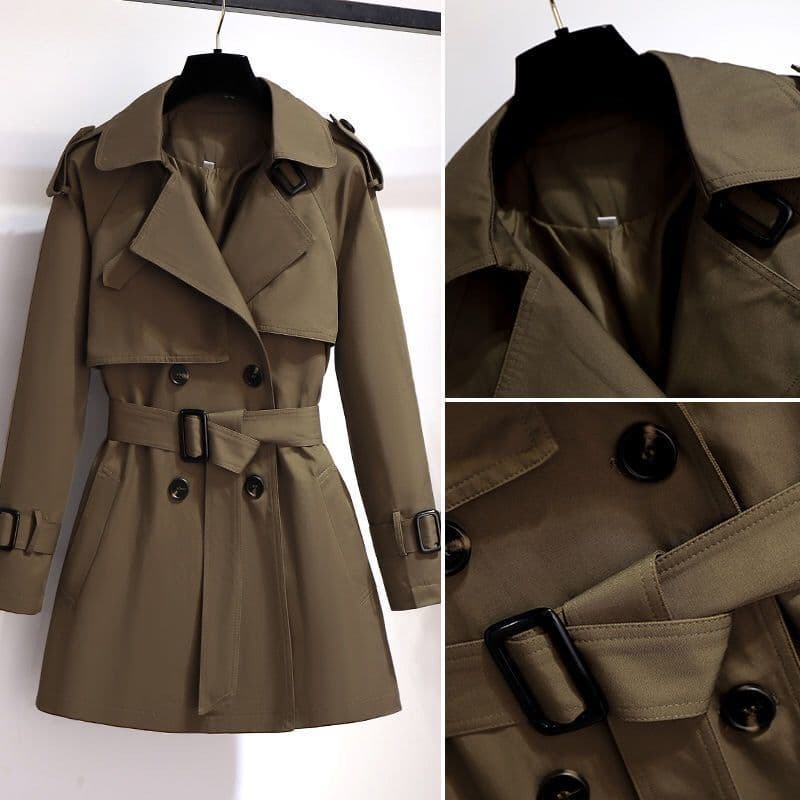 Women's Clothing Design Sense Lace Up Medium And Long Outer Vest Outer