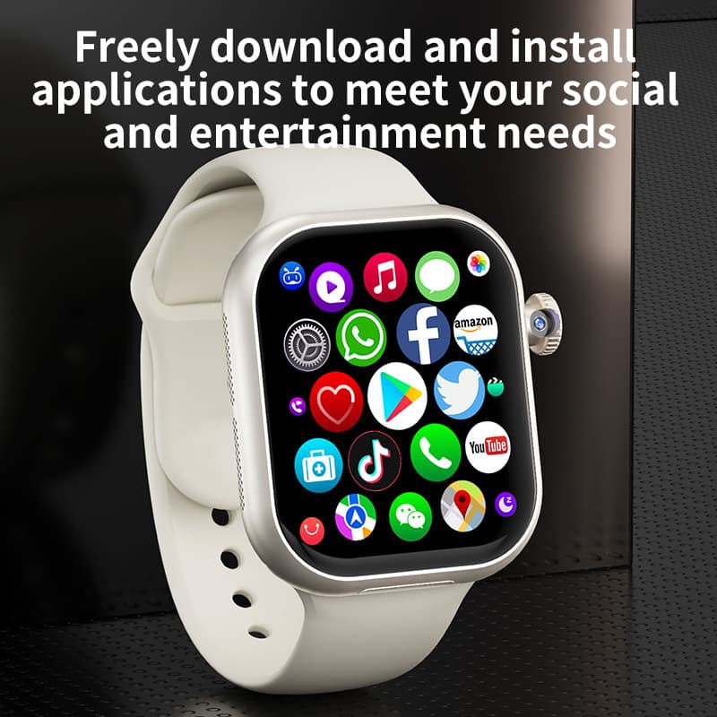 VP29 Smartwatch 5G Android 256GB Storage 4G/5G LTE Sim Card GPS WIFI 2.29 Inch 490*580 Amoled Smart Watch With 8MP
