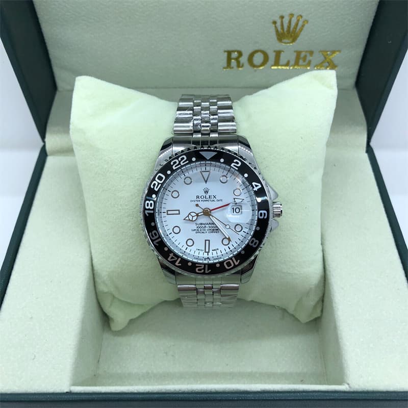 Selected – montre à quartz classique et décontractée pour hommes, Style calendrier, bracelet en acier à 5 perles, tendance