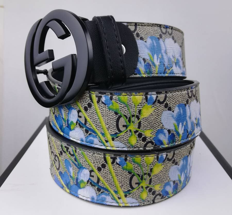 GUCCI,gg, Bracelet plat avec motif à carreaux classique unisexe, design de boucle tridimensionnelle polyvalent à cinq couleurs vintage sans boîte