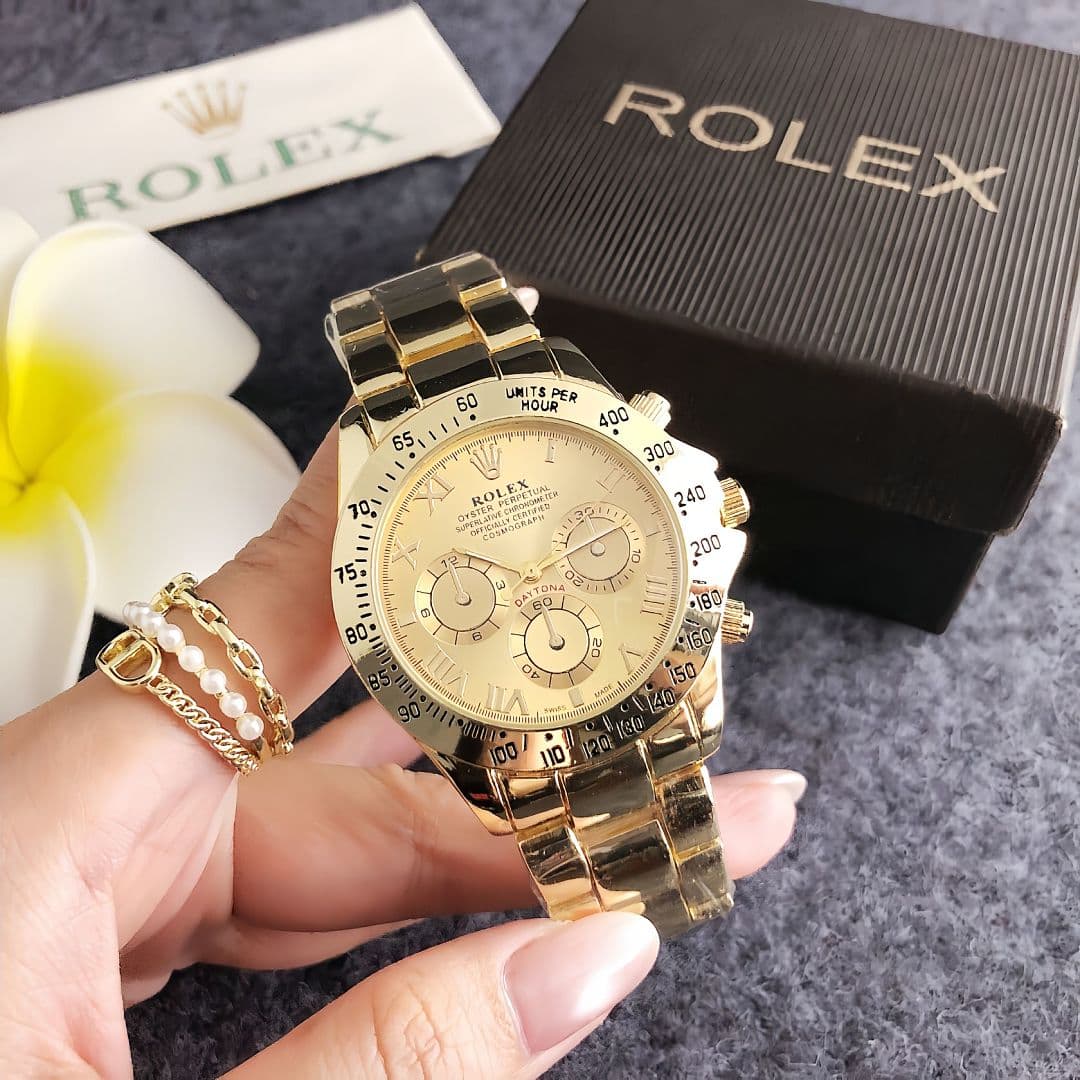 Montres de marque importées - Montres à quartz élégantes et luxueuses pour femmes, montres-bracelets à la mode et destinées aux entreprises, au