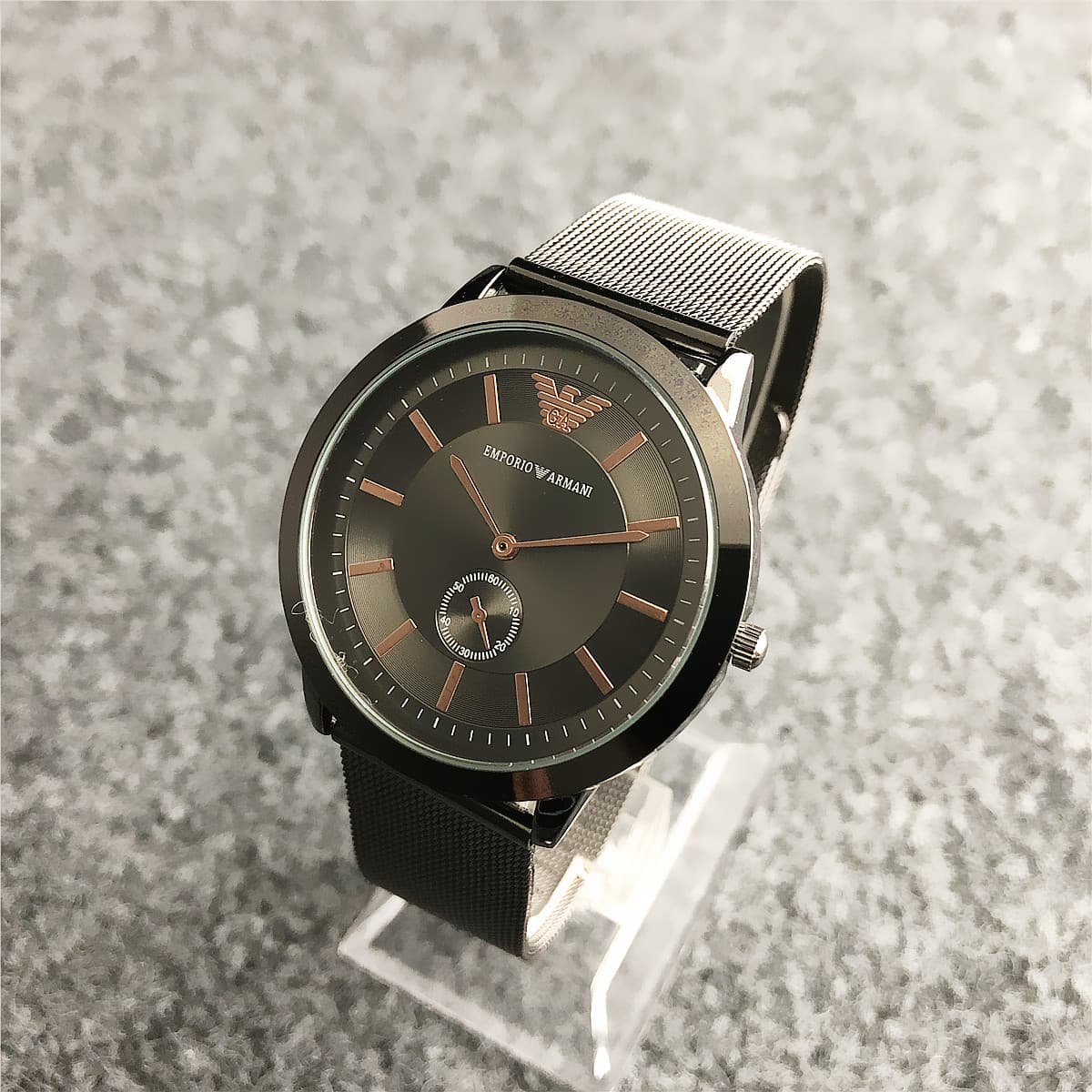 Montre à Quartz pour hommes d'affaires simples à cadran multiple de luxe léger pour hommes montre étanche