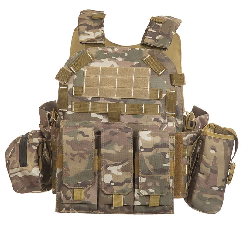 Tactical Vest 6094 - Lightweight Quick-Release Military Vest For Airsoft & Outdoor Training