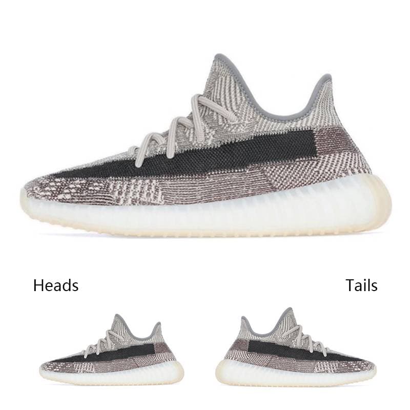 Hommes Femmes Adidass Yeezys Boost 350 V2 Chaussures de course Asriel Israfil Oreo Desert Sage Earth Static Cinder Tail Light Bred ABEZ Zyon Designer