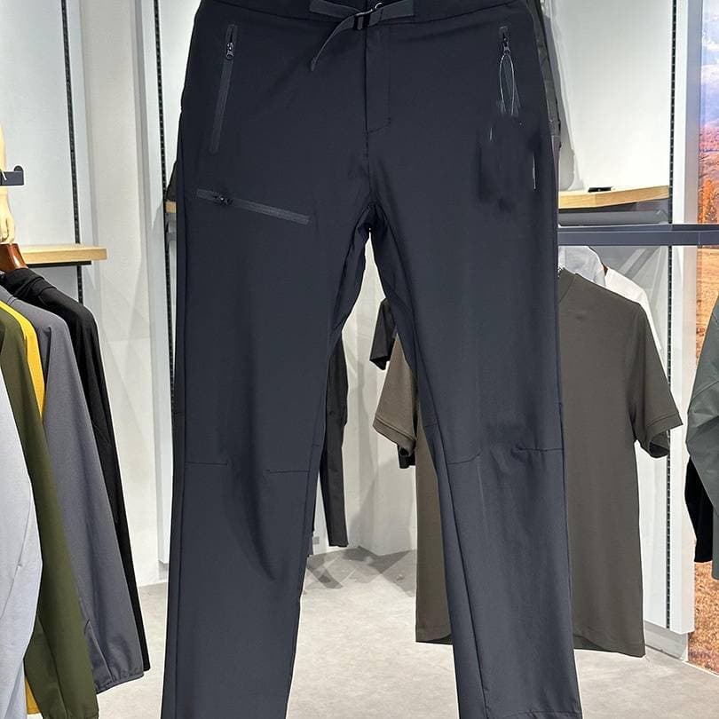 Men's Clothing Outdoor Pole End Light And Thin Laminated Wear Resistant Elastic Quick Drying Workwear Casual Pants
