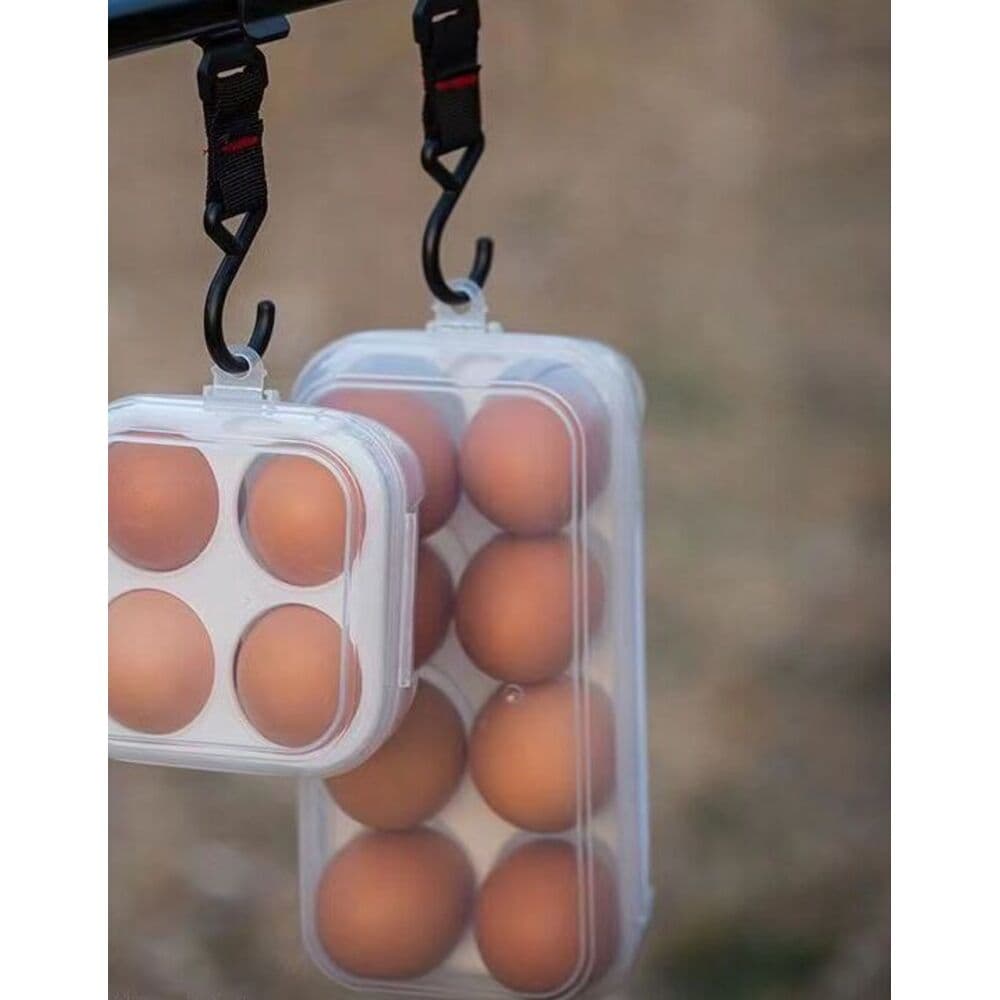 Outdoor Camping Shockproof Shatterproof Protective Storage Box Container Anti-drop Portable Plastic Egg Tray