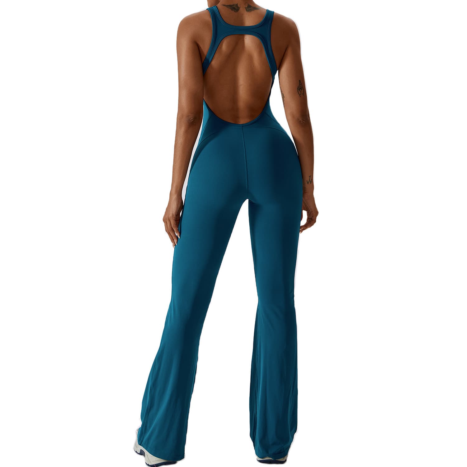 Women's clothing quick-drying tight-fitting yoga clothes, dance sports and fitness clothes, hip-raising and abdominal slimming one-piece yoga clothes