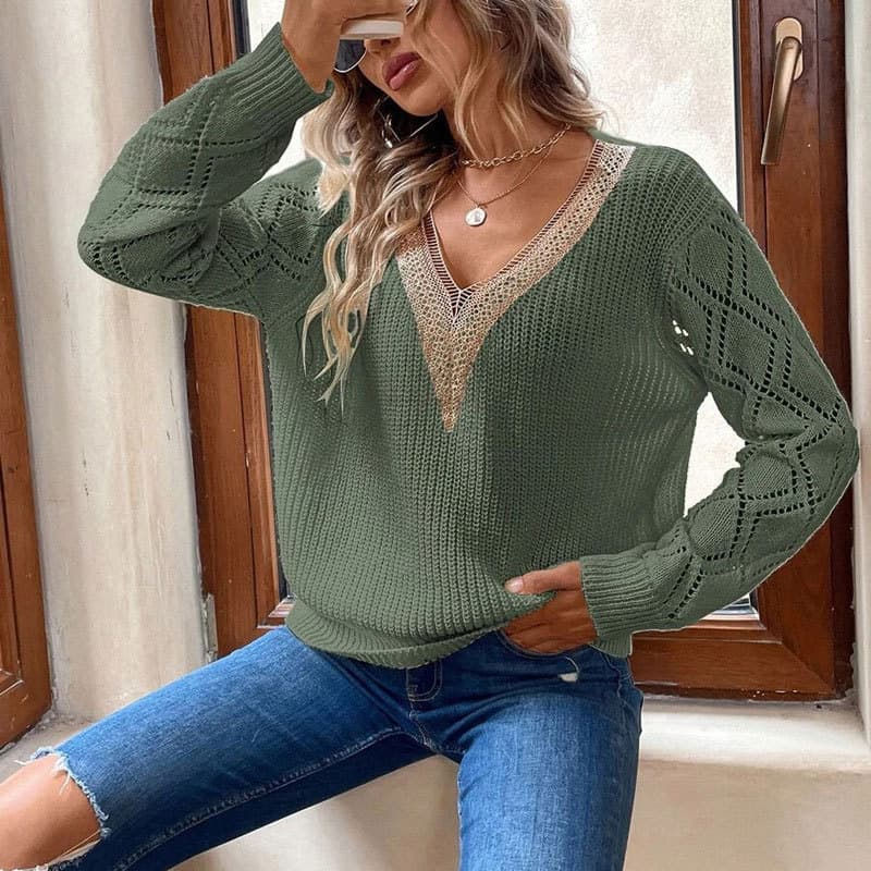 Women's Loose Casual Pullover Women's Sweater
