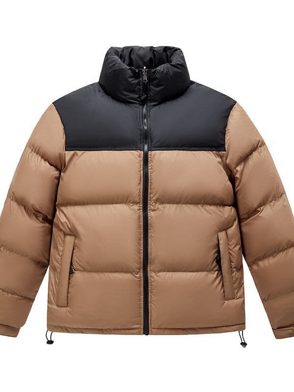 2023 New Winter Cotton For Men Stand Collar Short Fashion Korean Style Youth Puffer Jacket Coat