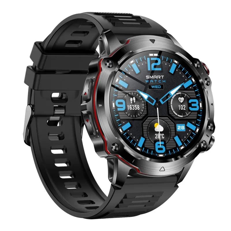 ZW48 Smartwatch Heart Rate Pressure Health Monitor Sports Tracker Blood Oxygen Wearable Mart Wristwatch Outdoor