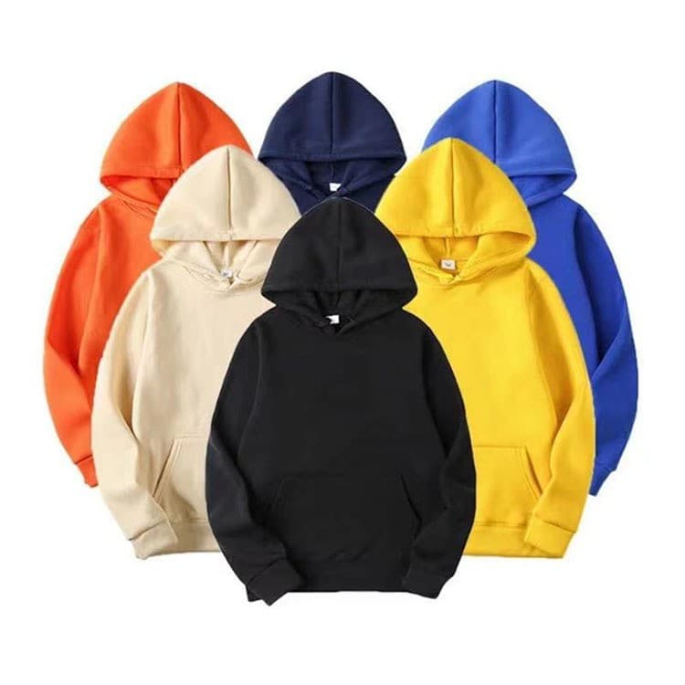 "Blank Heavyweight Hooded Sweatshirt For Men - Unisex Oversized Streetwear Essential (S-3XL, 20+ Colors)"