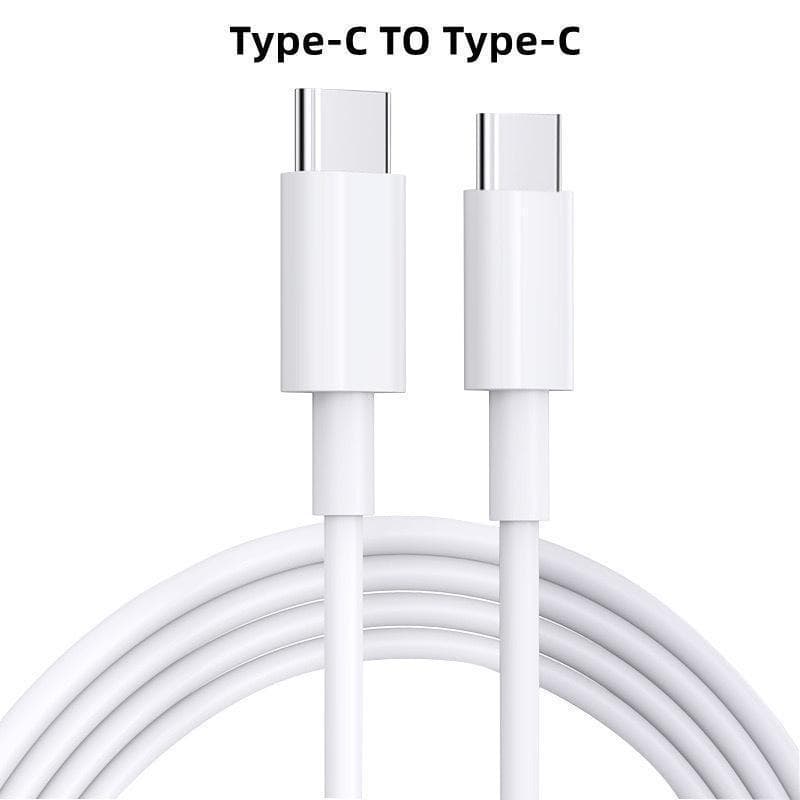 Câble de charge rapide PD 66 W Type C vers câble IOS pour chargeur iPhone et Type C vers Type C Charge rapide pour téléphone portable Huawei Sams
