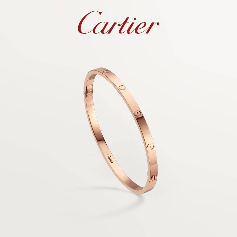 BRACELET D'AMOUR classique mode or hommes et femmes couples avec le même bracelet coffret cadeau coffret cadeau