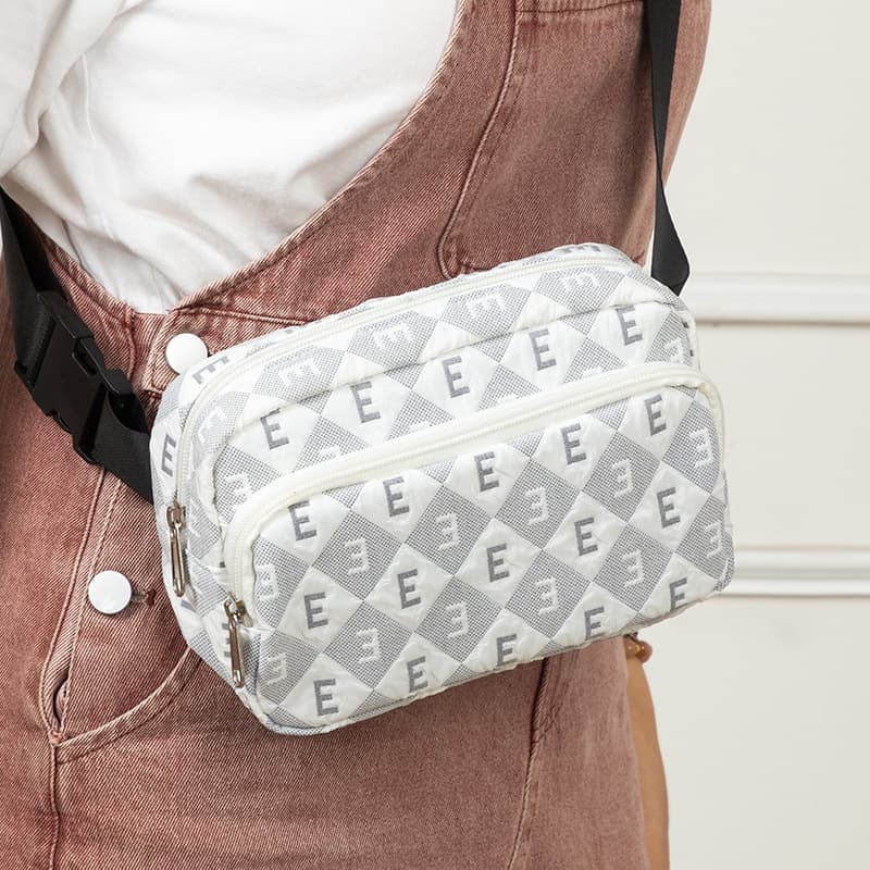 Men's Bags Oxford Cloth Waterproof Chest Bag Outdoor Sports Running Men And Women Small Messenger Bag Shoulder Mobile Phone Waist Bag Shoulder Bag