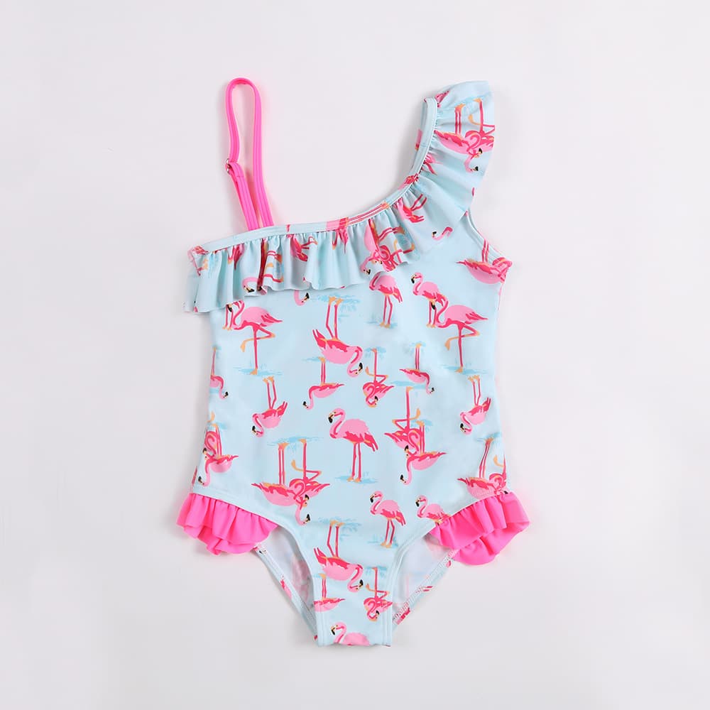 Toddler Girls Clothing Swimsuits Sweet And Cute Children's Toddler Girl One Piece Swimsuit