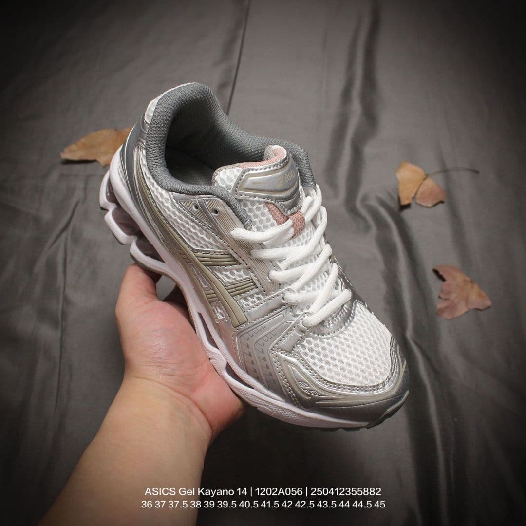 Chaussures de course basses en mesh Gel-Kayano14 originales, confortables, protectrices, amortissantes, durables et respirantes.