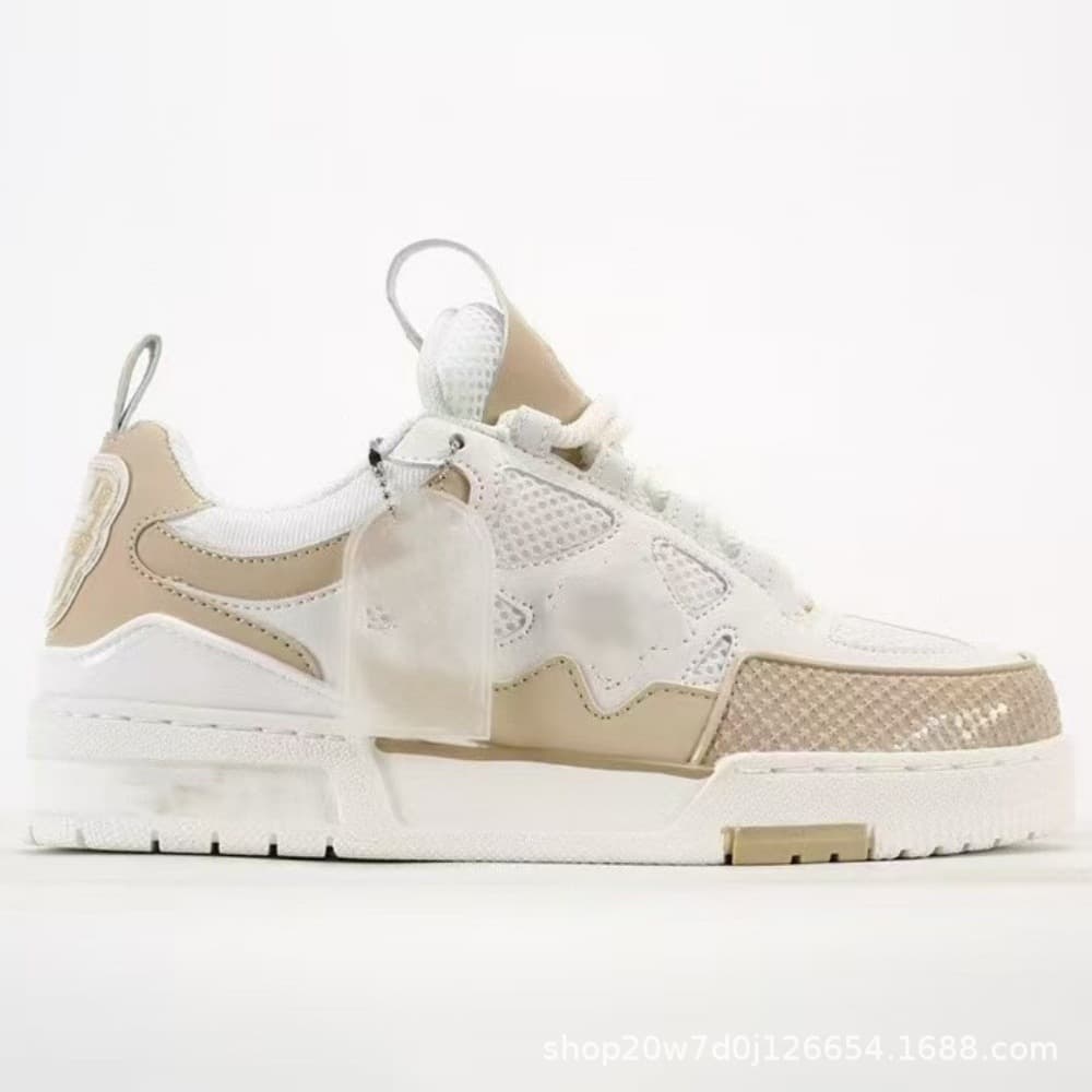 Chaussures de sport Putian Donkey Fatty Ding Little White Bread pour hommes et femmes, style identique, L