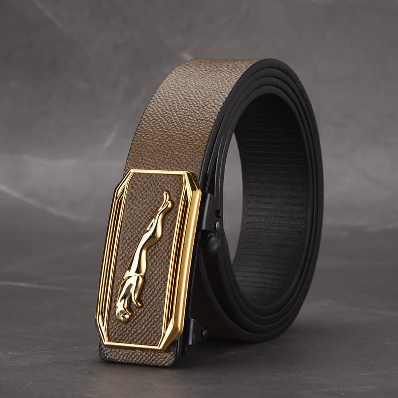 Men's Belts Toothless Inner Wear Men's Belt Business Versatile Leisure Automatic Buckle Belt Simple Fashion Belt