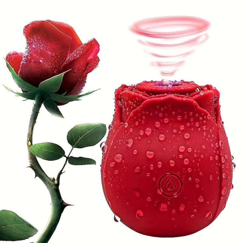 Rose-shaped Vibrator For Nipples
