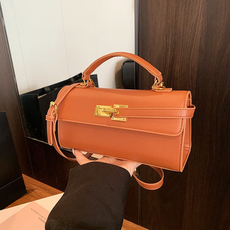 Cross-border Fashion Women's High-end Luxury Handbag, Vintage Versatile Casual Commuter Shoulder And Crossbody Bag