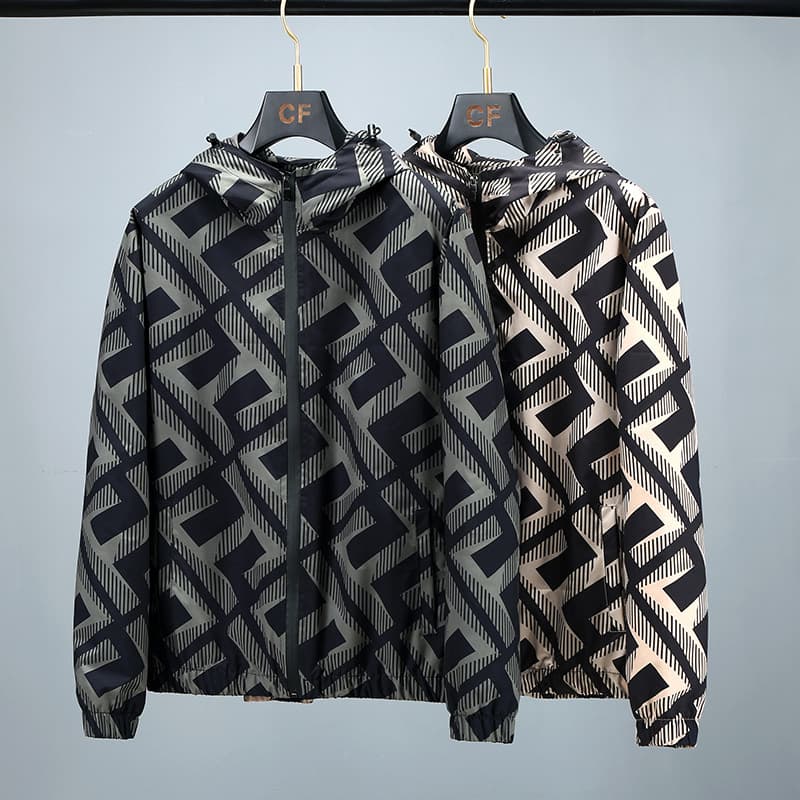 Men's Clothing Men's Plus Size Spring Jacket, Oversized Hooded Windbreaker, Casual Loose Fit Zippered Coat For Big & Tall (Black/Yellow)