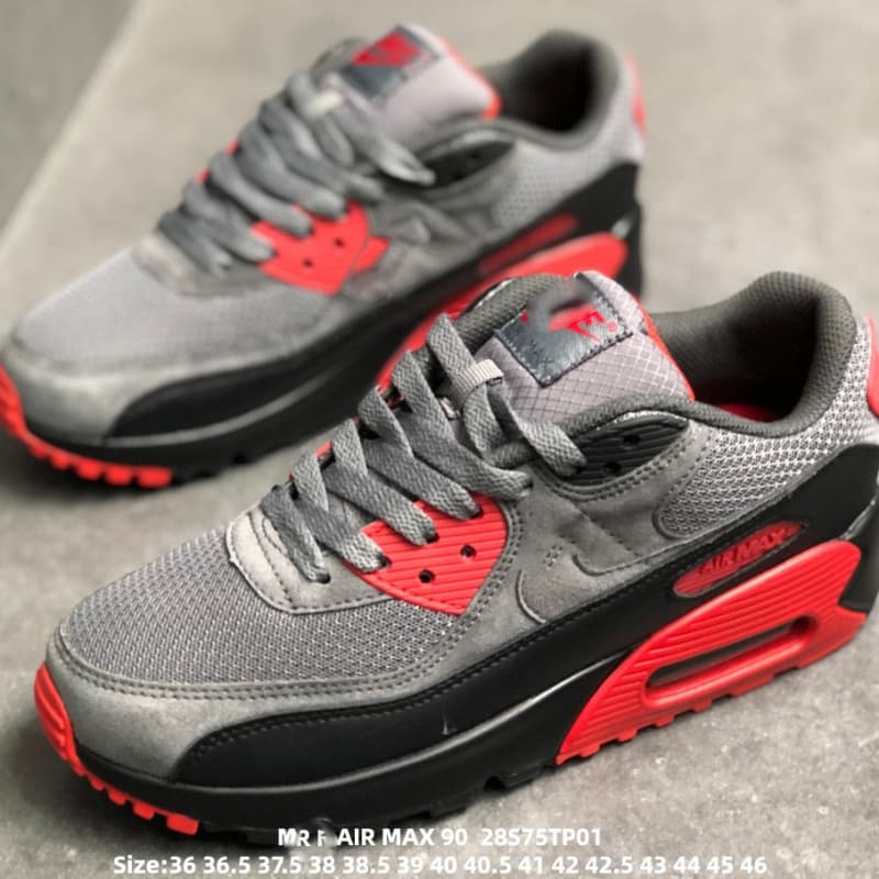 Cross-Border Max90 Retro Air-Cushi - Nouveau modèle color-block polyvalent pour le sport décontracté - Amorti et résistance à l'usure - Neuf