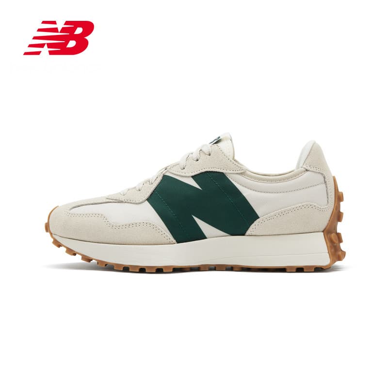 Nouvelles chaussures de course de haute qualité NB327 Haiyan Newzu grises pour hommes et femmes Forrest Gump Dad Shoes NB