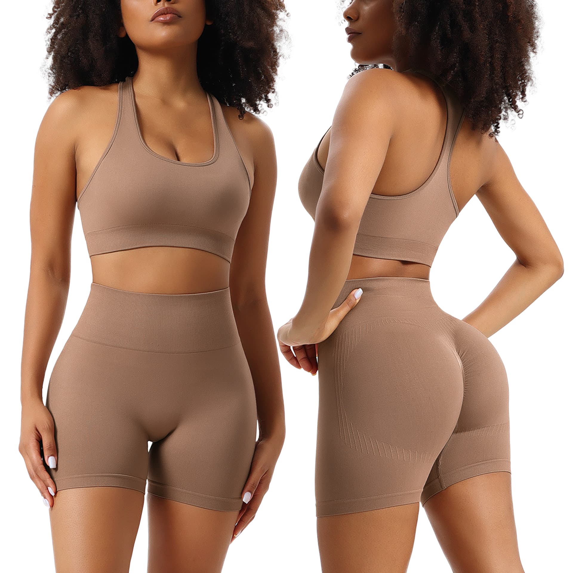 yoga suit sports underwear high intensity shockproof running bra bra summer fitness clothes women's suit