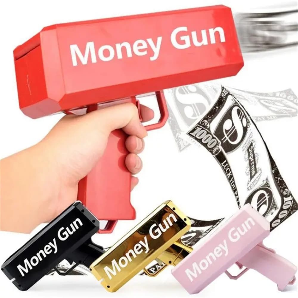 Electric Money Spray Money Gun Money Gun Children's Parent-Child Interactive Party Toys