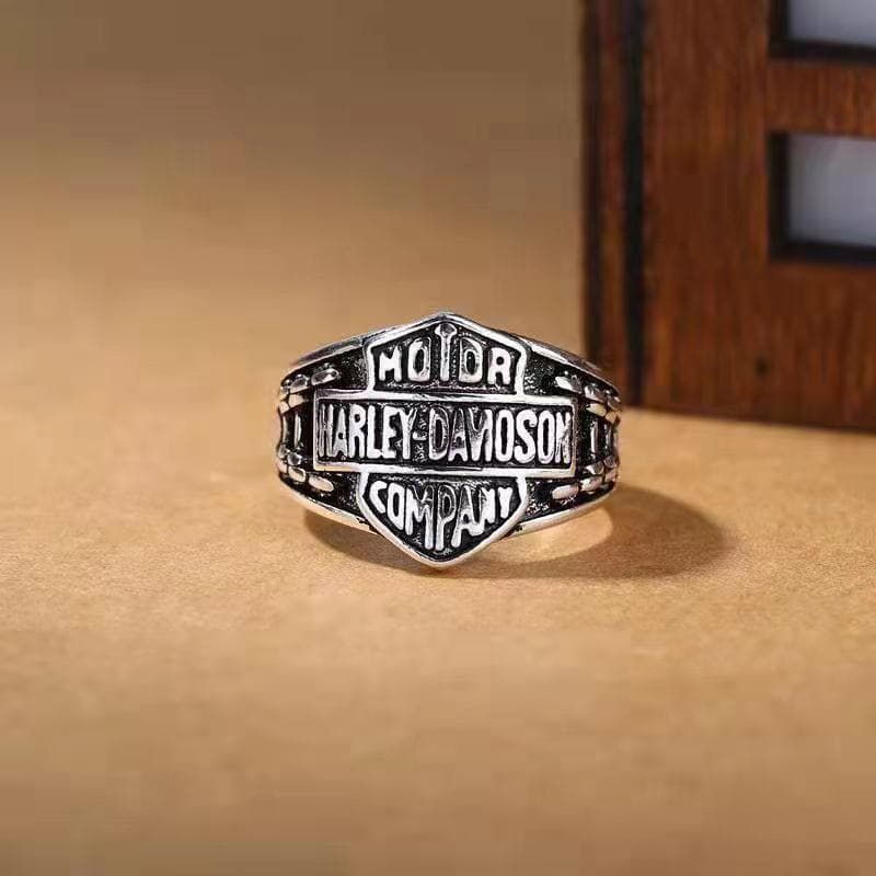 Mingjie Thunder Men Hip-Hop Personality Adjustable Open Single Ring For Women Trendy Men's Index Finger