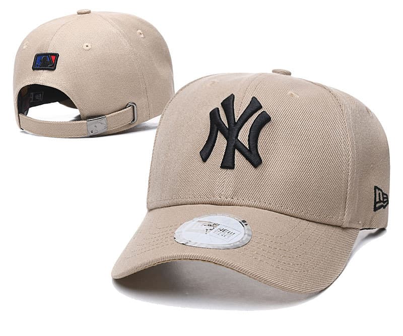 Casquette unisexe transfrontalière, grand logo, visière rigide, broderie, style sport décontracté NY, commerce extérieur