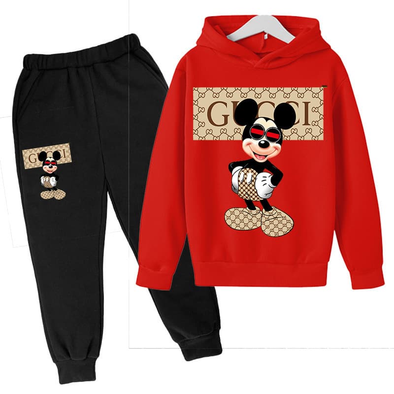 Vêtements pour bébé et mère Sweat à capuche tendance pour garçons et filles